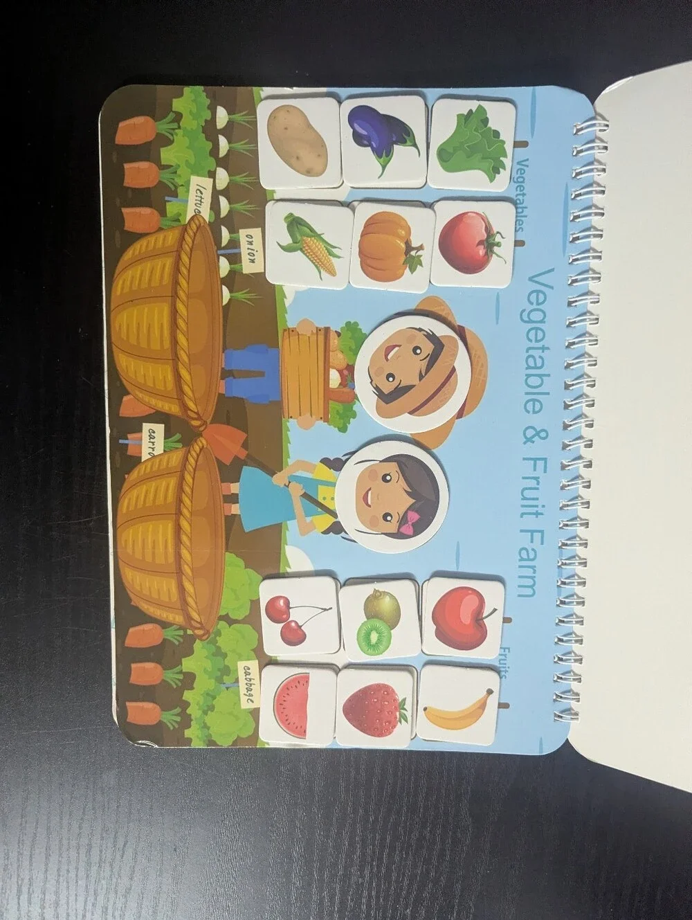 Busy Book Toddler Activity Coloring Book - White
